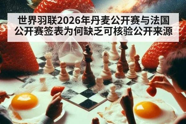 世界羽联2026年丹麦公开赛与法国公开赛签表为何缺乏可核验公开来源
